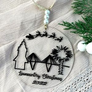 Charleston Skyline Lowcountry Ornament